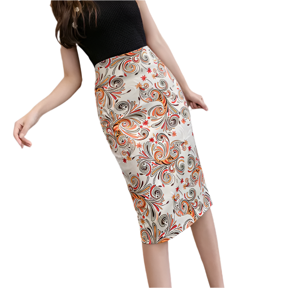 Trendy & Timeless Comfortable & Elegant Pencil Skirt for Women- SKT-10
