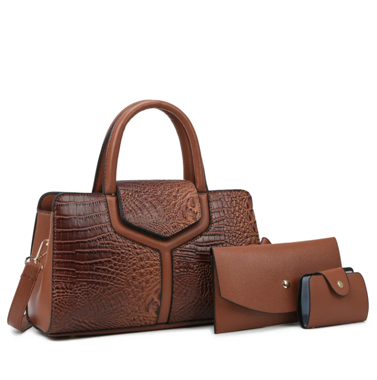 Luxury Quality Crocodile Pattern Shoulder Crossbody Handbags BAG- 307