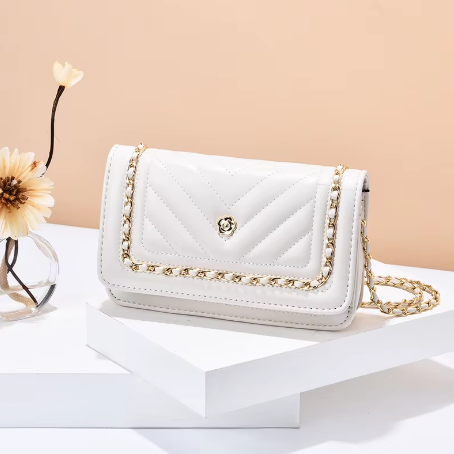 Trendy & Timeless Tufted Chain Shoulder Crossbody Flap BAG- 209A