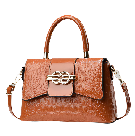 Trendy & Timeless Crocodile Pattern Shoulder Crossbody Flap BAG- 231