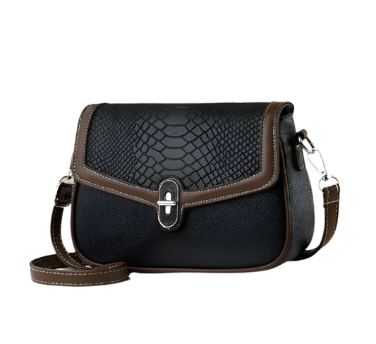 Trendy & Timeless Front Twist Button Shoulder Cross-body BAG-250