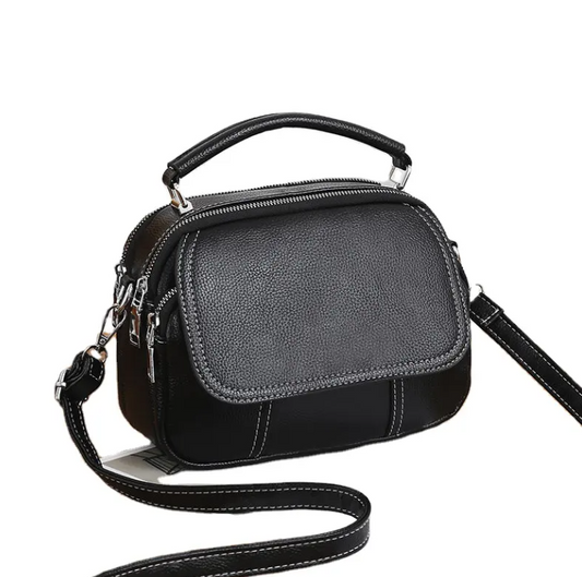 Trendy & Elegant Zipper Closure Shoulder Crossbody BAG- 281