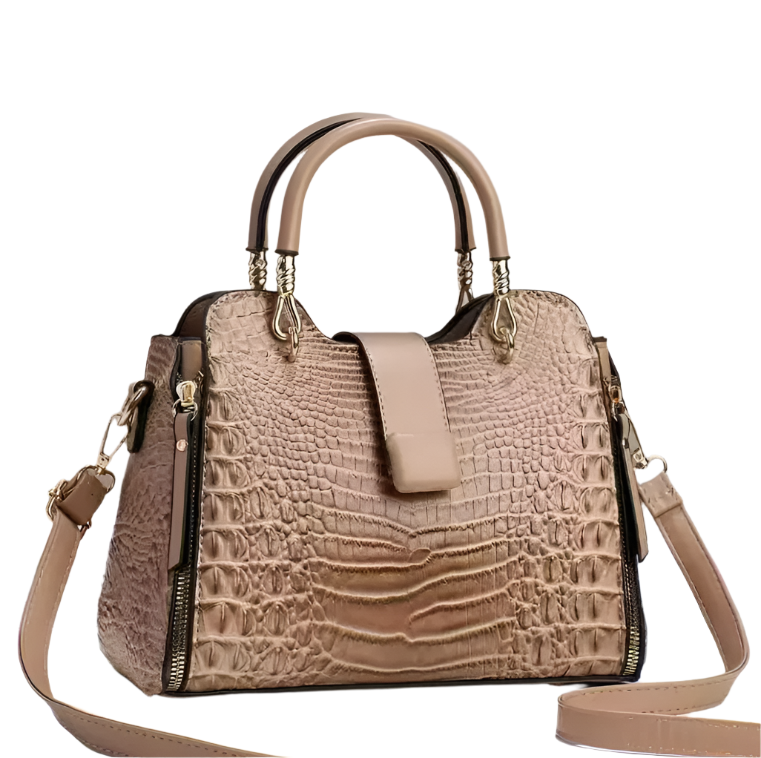 Trendy Luxury & Timeless Crocodile Pattern Shoulder Crossbody BAG- 252