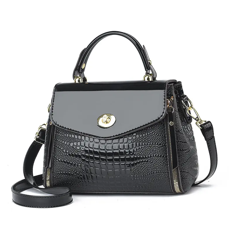 Luxury Crocodile Pattern Shoulder Crossbody Flap BAG- 237