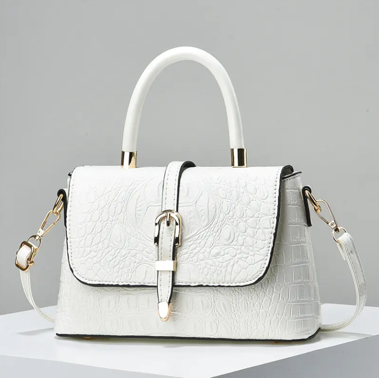 Trendy Crocodile Pattern Shoulder Crossbody Handbags BAG- 279