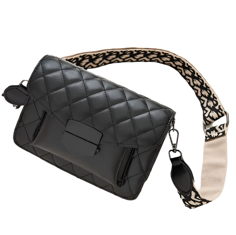 Trendy Elegant Quilted Shoulder Crossbody BAG- 294