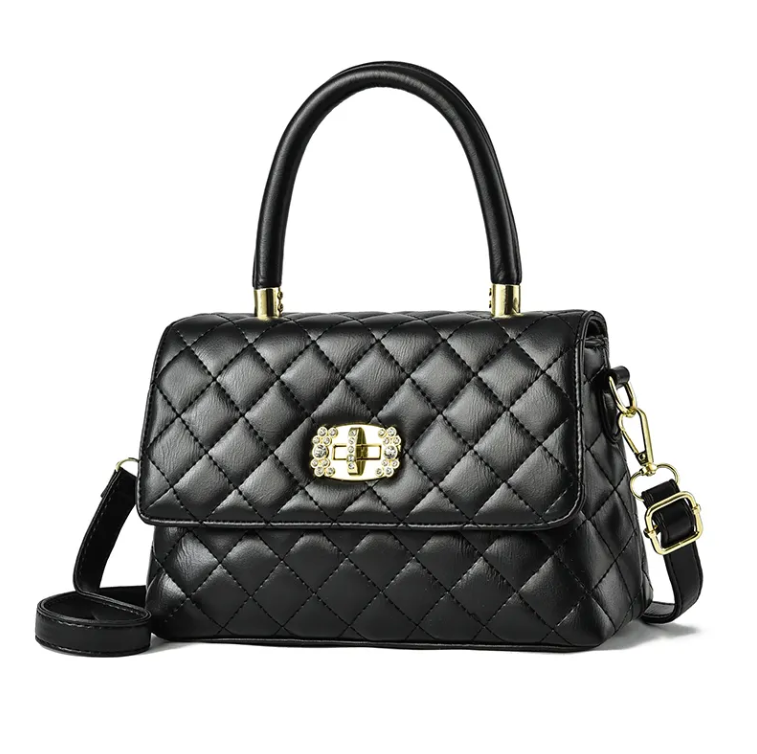 Trendy Quilted Shoulder Crossbody BAG- 298