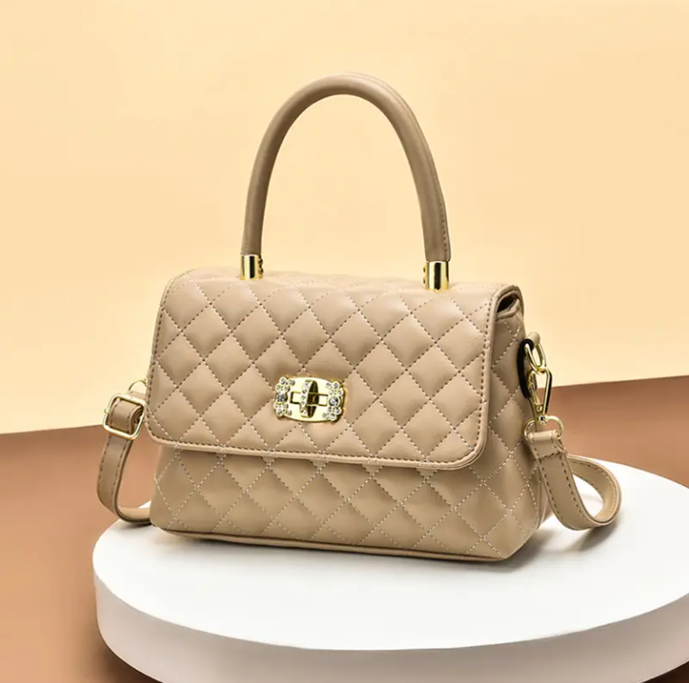 Trendy Quilted Shoulder Crossbody BAG- 298