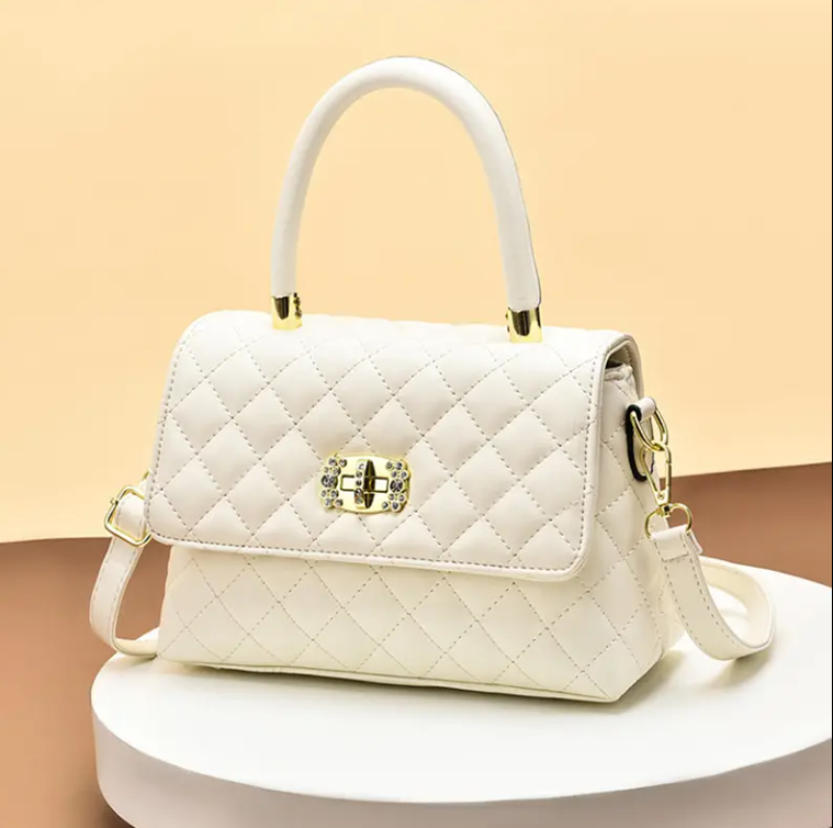 Trendy Quilted Shoulder Crossbody BAG- 298