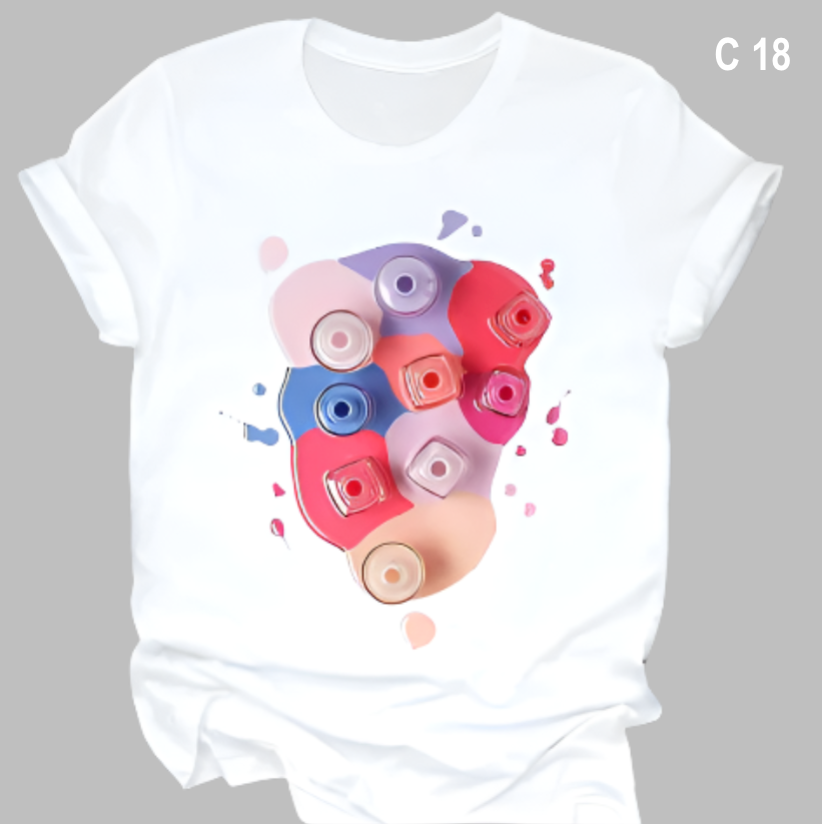 Simply Elegant & Comfy Women's Cotton T-Shirts- B7 -T-TS - 707