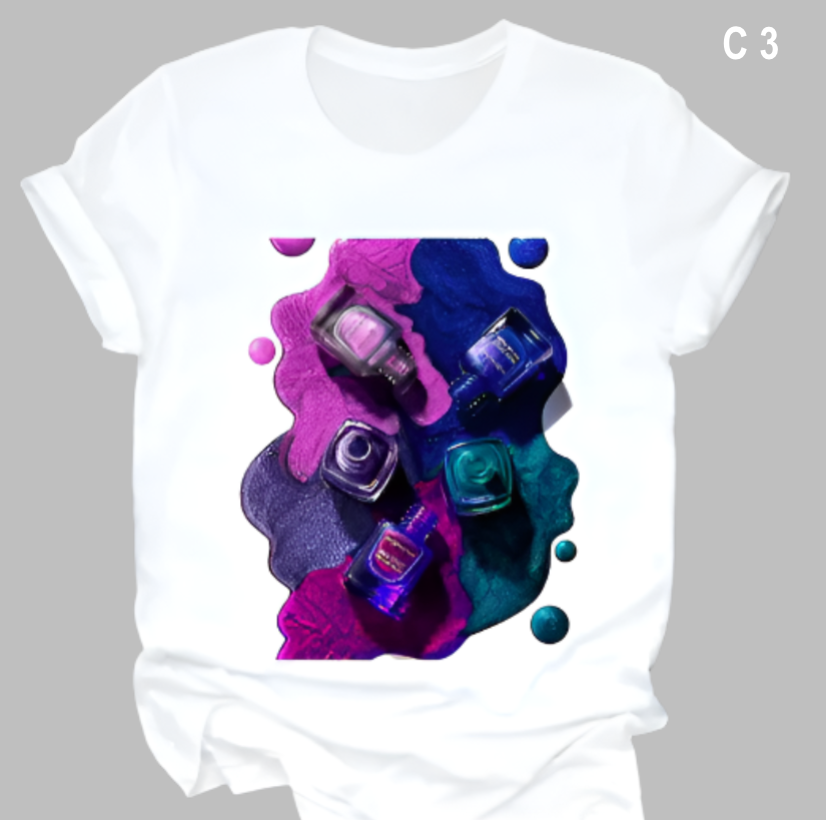 Simply Elegant & Comfy Women's Cotton T-Shirts- B7 -T-TS - 707