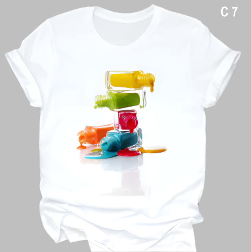 Simply Elegant & Comfy Women's Cotton T-Shirts- B7 -T-TS - 707