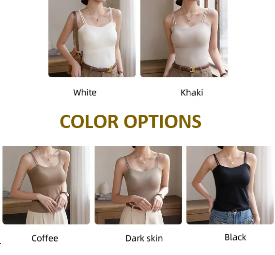 Pack of 4- Teen Start-up Bra, Padded Camisole, Inner & Outer Wear Padded Tank-Top Bra for Girls -UGS-02-T-BRA-07