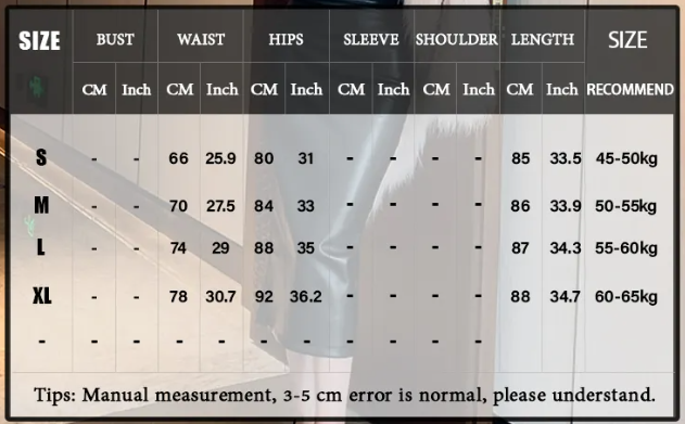 Trendy High Waist PU Leather Ladies Pencil Skirt for Women - B4-SKT-22