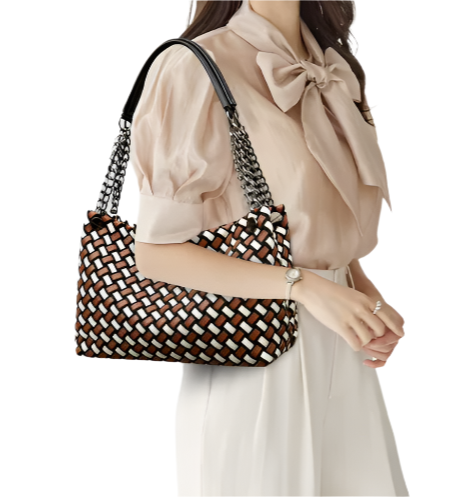 Trendy Weaved Handbag Bag Crossbody Bags for Women - B3-BAG-100 - Z