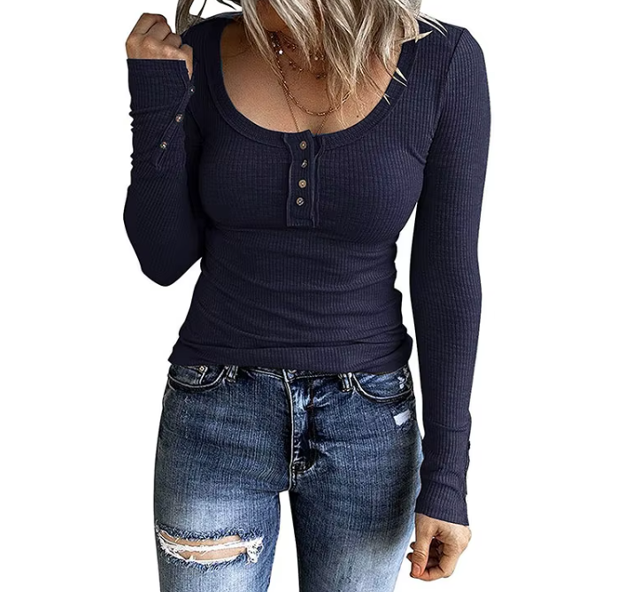 Trendy Comfy & Timeless Long Sleeve T Shirt - SM8-TOP-28