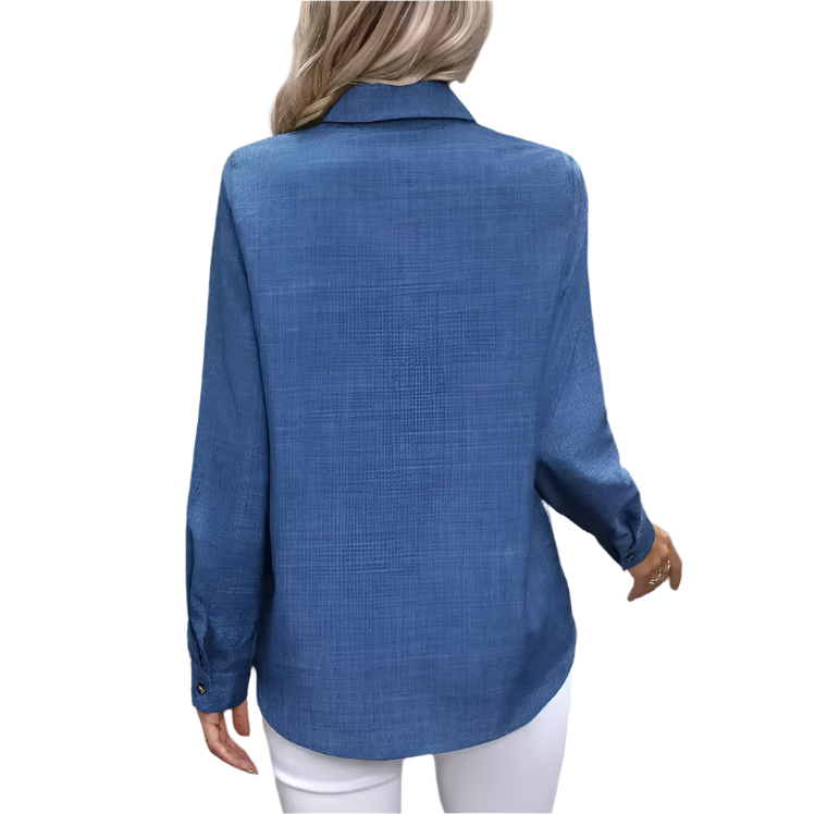 Trendy & Timeless Quality Cotton Dress Shirt for Women TOP-B1-BL-249