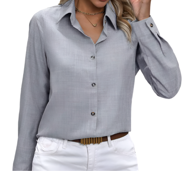 Trendy & Timeless Quality Cotton Dress Shirt for Women TOP-B1-BL-249