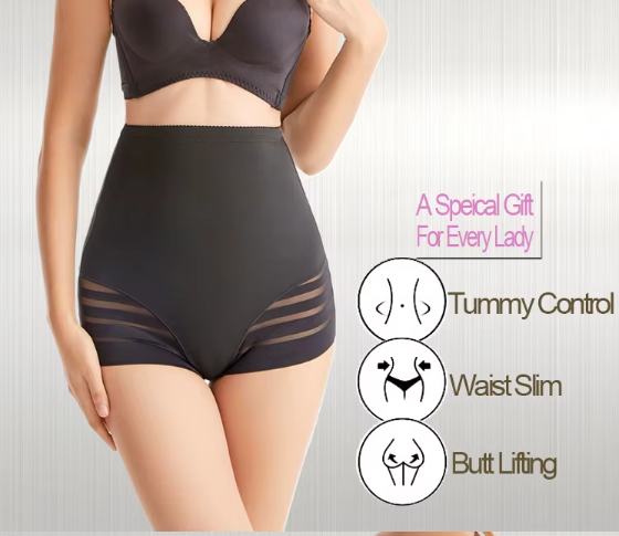 Tummy Control Shapewear Panties High Waist Slim Girdle butt Lifter traceless Panties for Women - UGS-01-UW-04