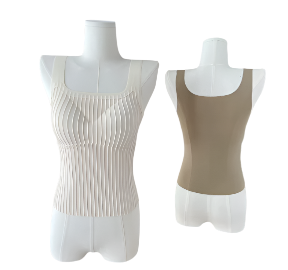 Pack of 4 - Ultra-Thin Cool Seamless Vest Non-Slip Comfortable & Breathable Bra Tank-Top - UGS-02-T-BRA-11