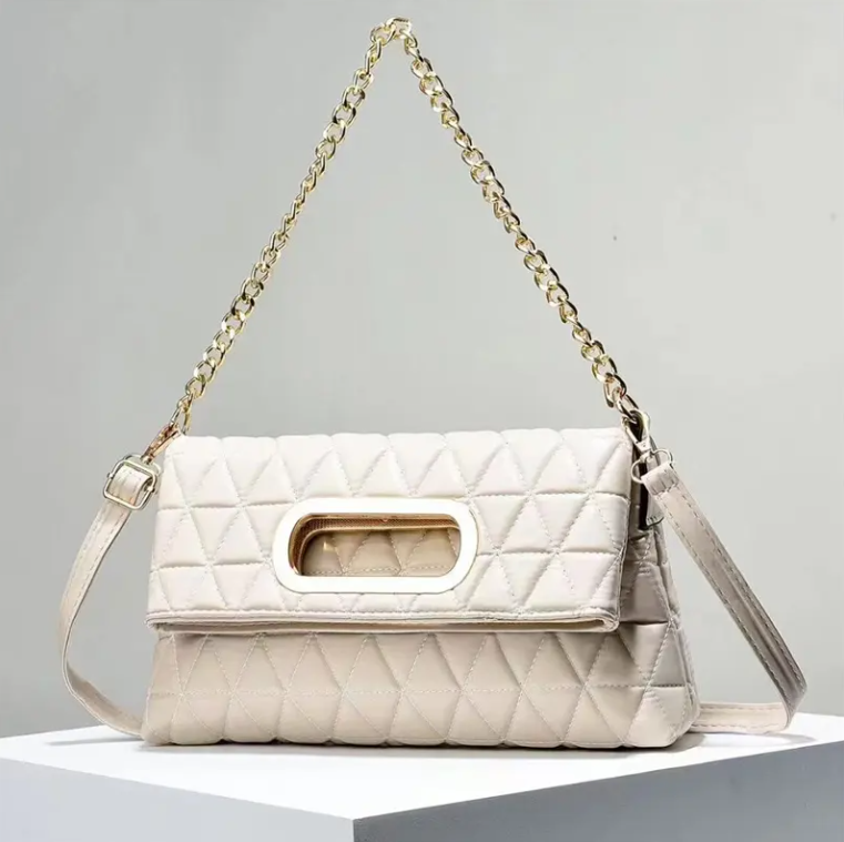 Trendy & Elegant Underarm Diamond Grid Quilted Shoulder Crossbody BAG-257