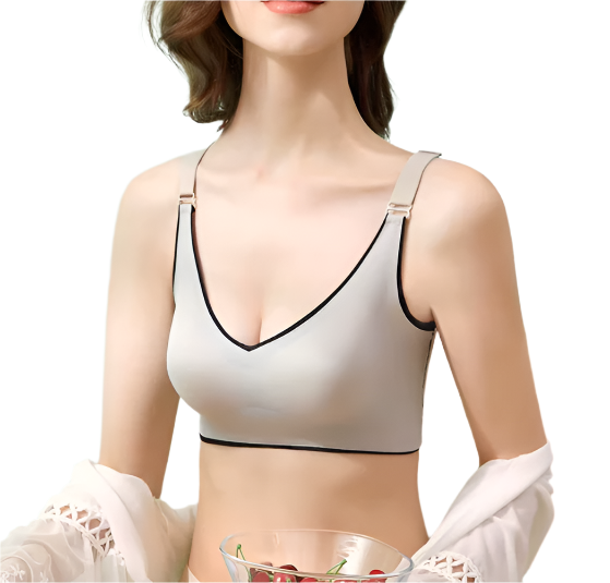 Pack of 2 - Comfortable & High Quality Wireless Seamless One-piece Butterfly Lace Back Bra - UGS-01-BRA-01