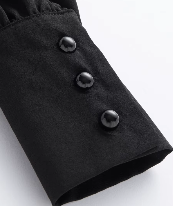 Trendy & Timeless Women's Elegant Long Sleeve Round Neck Chiffon Blouse SHIRT-BL127