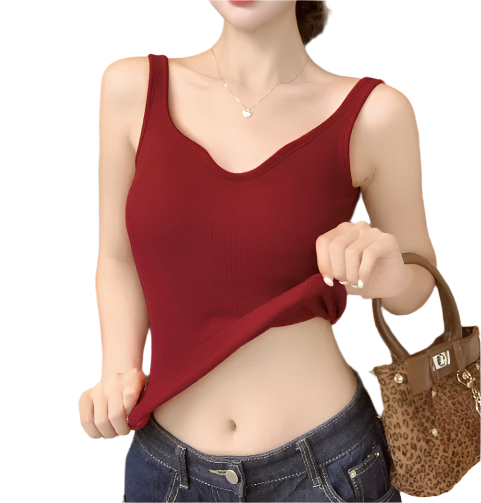 Pack of 4 - Women's Inner & Outer Wear Padded Tank-Top Bra -UGS-02-T-BRA-17