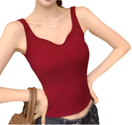 Pack of 4 - Women's Inner & Outer Wear Padded Tank-Top Bra -UGS-02-T-BRA-17