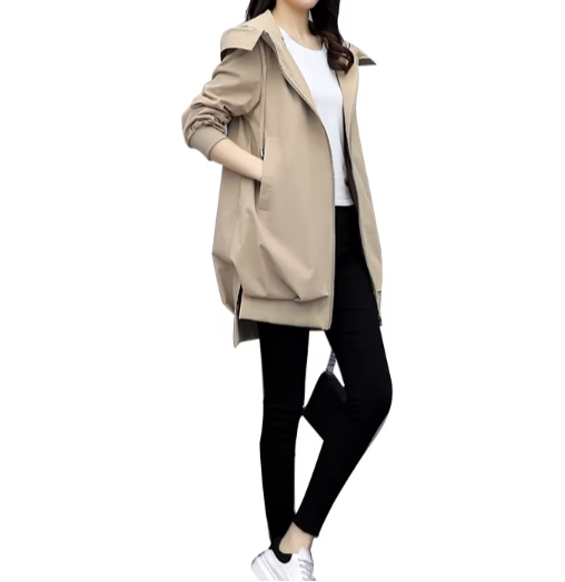 Women’s Comfortable Trendy Loose Hooded JACKET-JKT-30