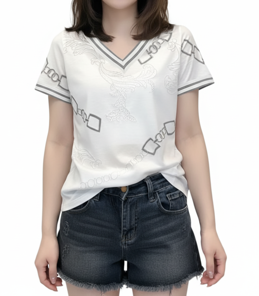 Trendy & Elegant T-Shirt for Women - SM-9 - TOP -07
