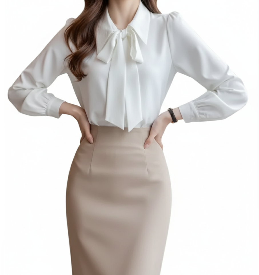 Classy and Elegant Long Sleeve Blouse for Women – BL07