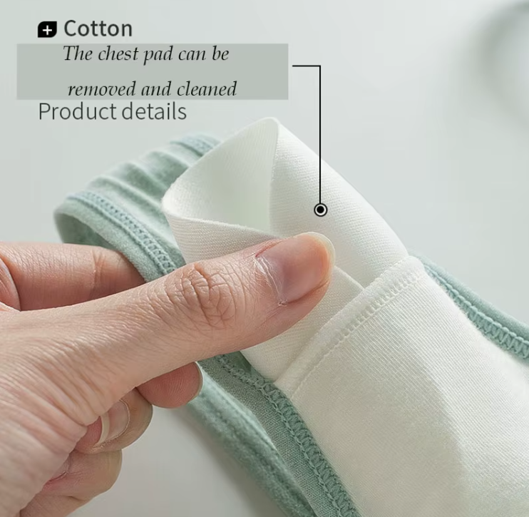 PACK of 2 - Comfortable Cotton Wireless Front Closure Gather & Push-Up Bra - B2-UG-BRA-040