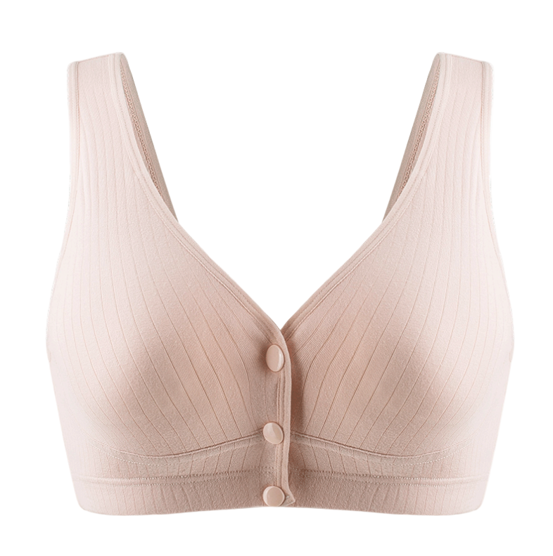 PACK of 2 - Comfortable Cotton Wireless Front Closure Gather & Push-Up Bra - B2-UG-BRA-040