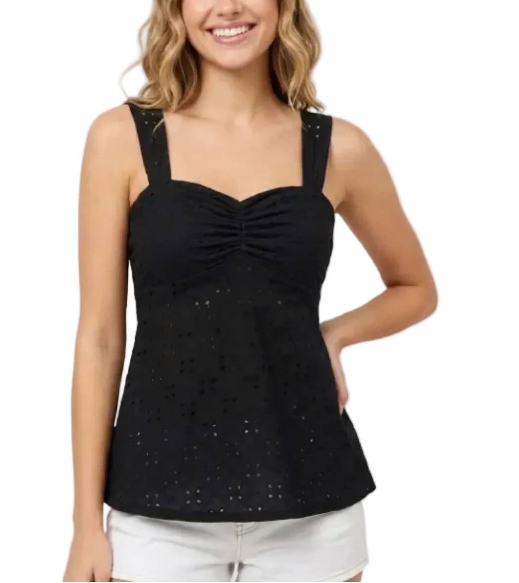 Timeless & Elegant Slim Fit Sweetheart Neck Sleeveless Breathable Summer Tops for Women - BP-B20-TOP-03