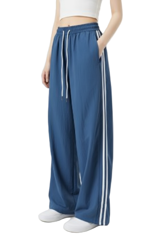 Trendy & Comfy High Waist Straight Wide Leg Jogger Pants for Women - B1 -JO-02