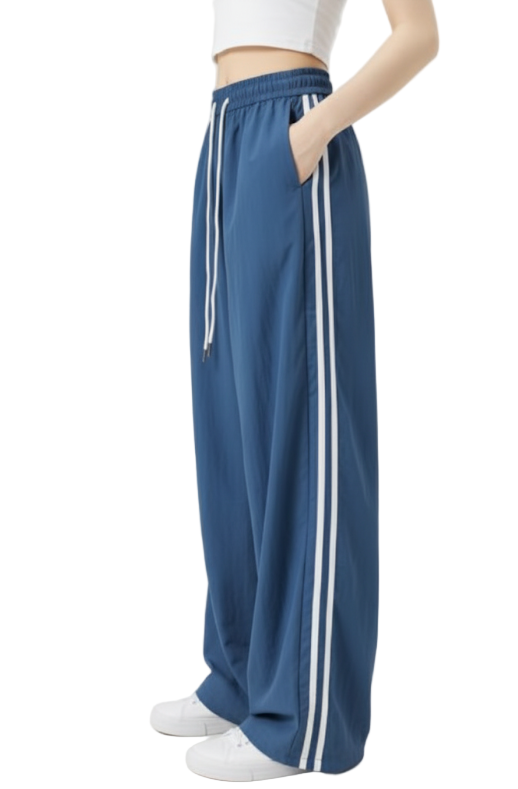 Trendy & Comfy High Waist Straight Wide Leg Jogger Pants for Women - B1 -JO-02