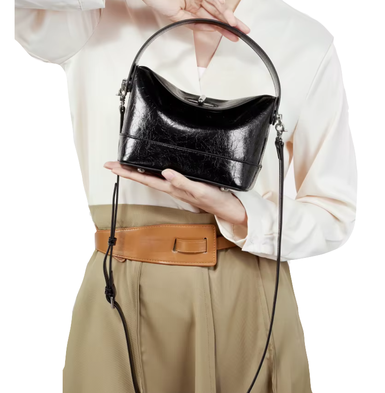 Trendy & Elegant Genuine Leather Designer Handbags Shoulder Bag - B10-BAG-28