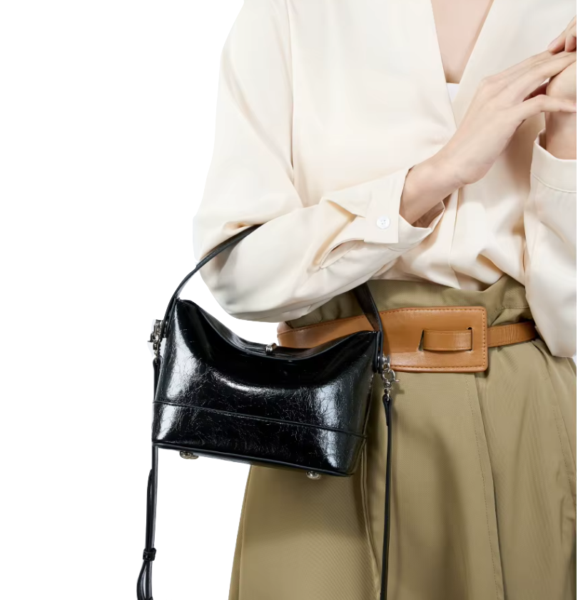 Trendy & Elegant Genuine Leather Designer Handbags Shoulder Bag - B10-BAG-28