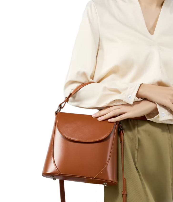 Trendy & Elegant Genuine Leather Designer Handbags Shoulder Bag - B10-BAG-29