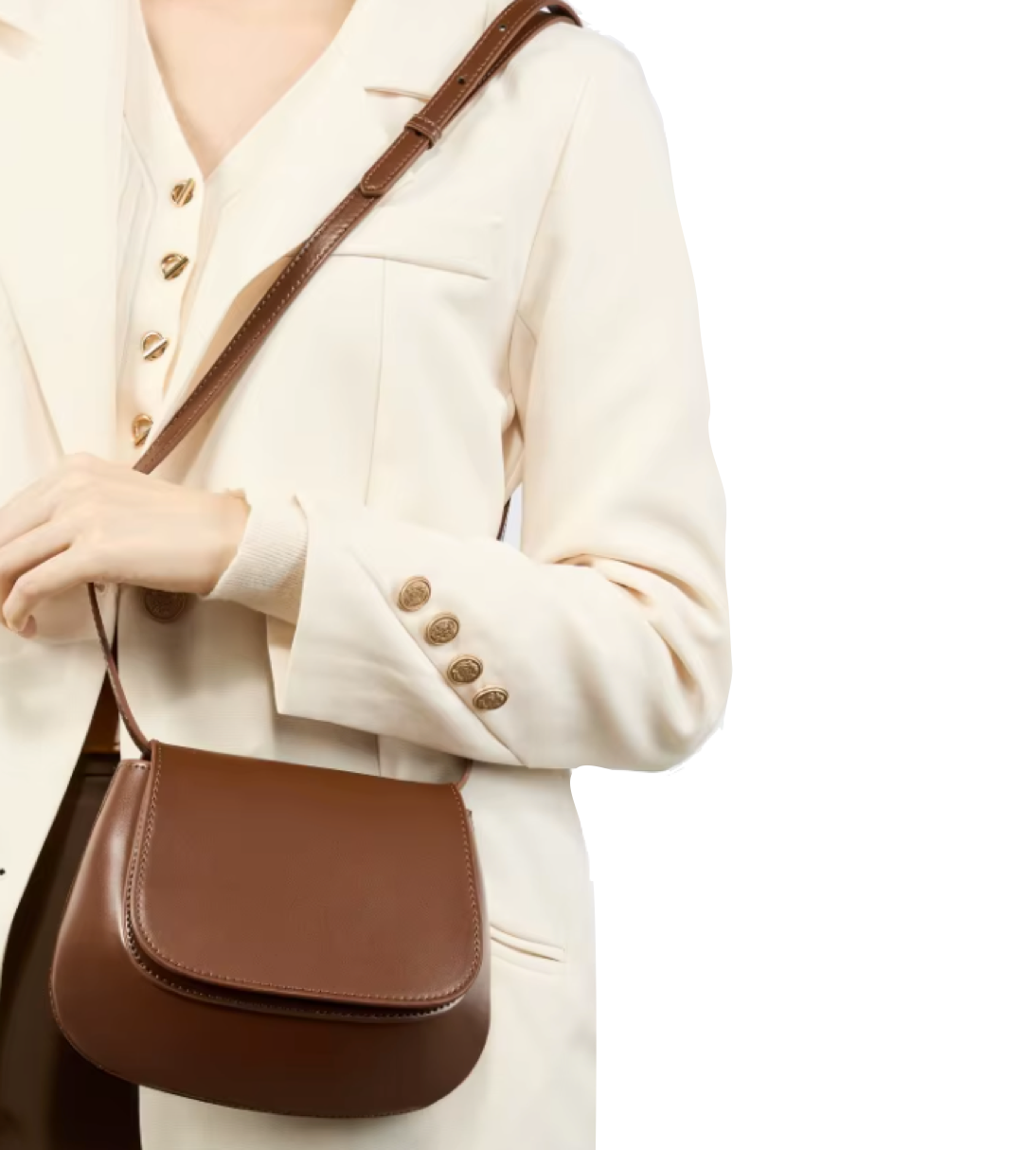 Trendy & Elegant Luxury Genuine Leather Designer Handbags Shoulder Bag - B10-BAG-34