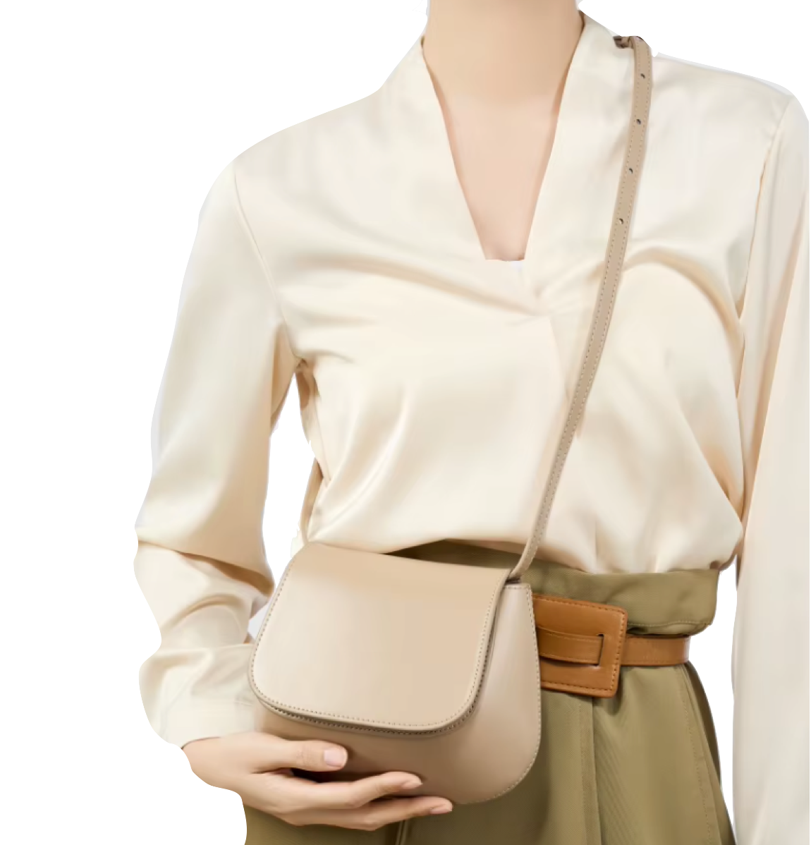 Trendy & Elegant Luxury Genuine Leather Designer Handbags Shoulder Bag - B10-BAG-34