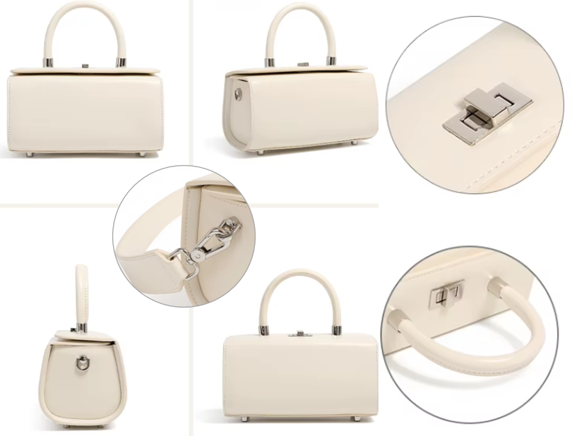Trendy & Elegant Luxury Genuine Leather Designer Handbags Shoulder Bag - B10-BAG-35