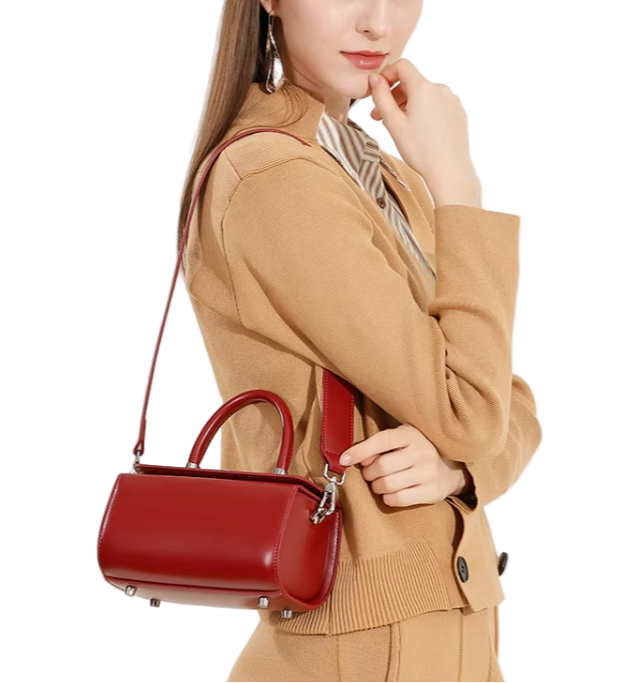 Trendy & Elegant Luxury Genuine Leather Designer Handbags Shoulder Bag - B10-BAG-35