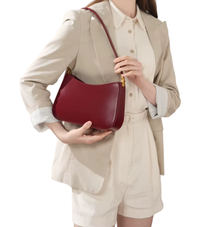 Trendy & Elegant Genuine Leather Designer Handbags Shoulder Bag - B10-BAG-37