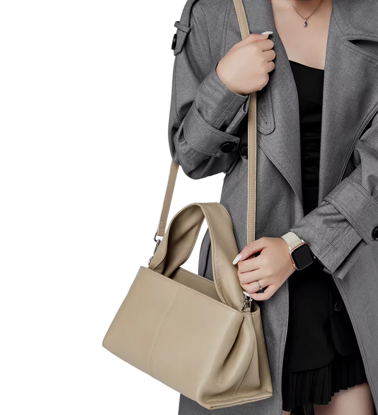 Trendy & Elegant Genuine Leather Designer Small Handbags Shoulder Bag - B10-BAG-39