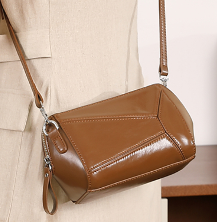 Trendy & Elegant Luxury Genuine Leather Designer Handbags Shoulder Bag - B10-BAG-14