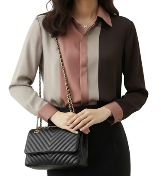 Trendy & Elegant Silk Satin Women's Blouses - SM8-TOP-20