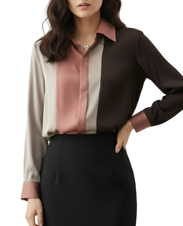 Trendy & Elegant Silk Satin Women's Blouses - SM8-TOP-20