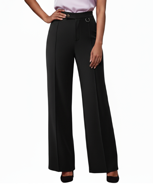 Trendy & Timeless Straight Wide Legs Trouser Pants for Women - PANTS-DP-04